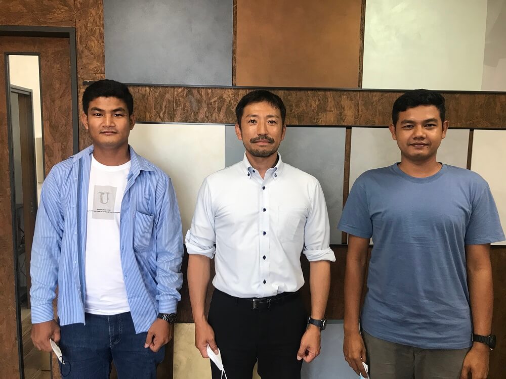 茨城県の建築塗装企業に配属のミャンマー人技能実習生が３号技能実習生として再入国しました