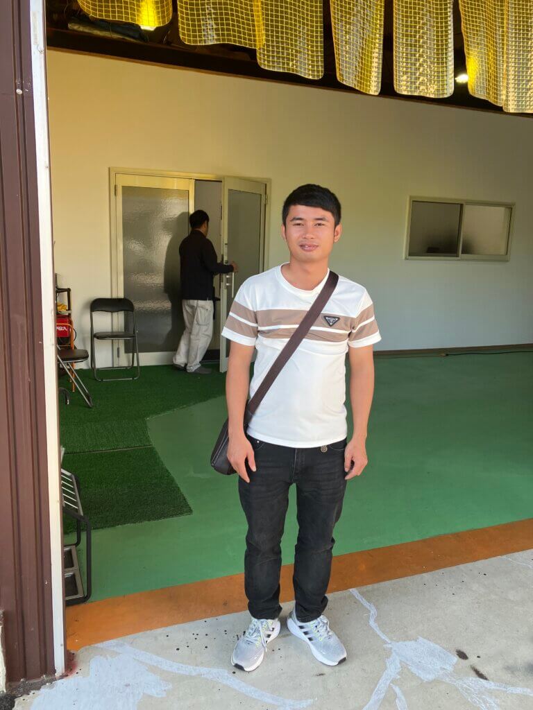 ベトナム人技能実習生を配属しました（帆布製品製造業種）